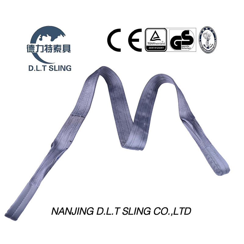 DLT Sling 4T مسطح البوليستر حزام حبال