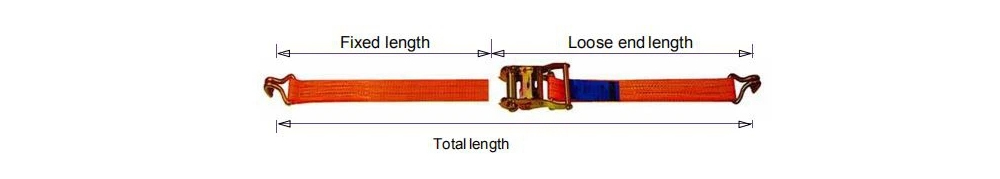 DLT SLING Cargo Lashing Straps مع شهادة GS